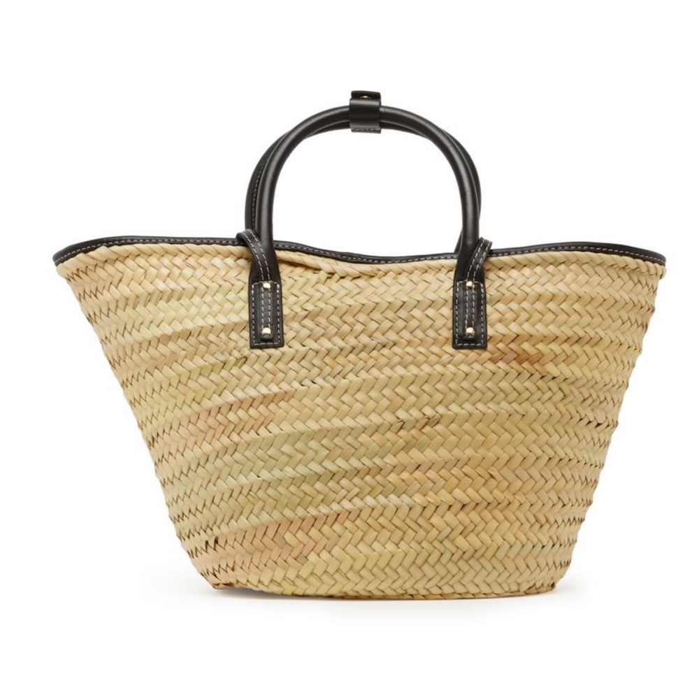 JACQUEMUS Soli basket tote panier raffia tote shoulder bag - Picture 8 of 8